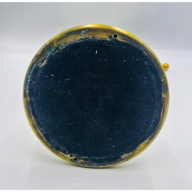 Charles Hollis Jones Sculptural Brass Pivot Mirror, 1960s Hollywood Regency For Sale - Image 18 of 18