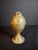 Up for sale is a authentic 19th-century spun brass standalone fluid/lard lamp, dating to circa 1840s–1850s. Standing...