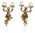 Baroque Style Gilt Cherub Wall Lights, 1900, Set of 2 For Sale
