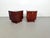 Wood Art Deco Bedside Tables in Wood with Glass Tops, 1930s, Set of 2 For Sale - Image 7 of 12