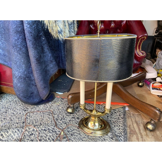 Vintage Mid Century Modern Stiffel Desk Lamp For Sale - Image 9 of 13