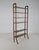 Danish Freestanding Wall Rack with Brass Accents, 1960s For Sale - Image 9 of 9