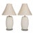 1960’s Ceramic and Lucite Table Lamps - A Pair For Sale