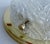 Gold Vintage Murano Glass Flush Light from Hillebrand, 1970s For Sale - Image 8 of 16