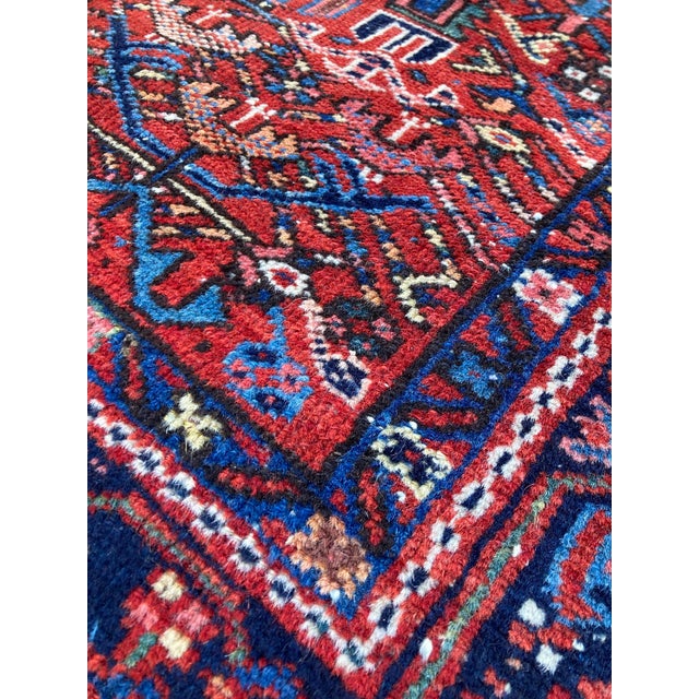 Textile Antique Karadja Rug in Wool, 1890s For Sale - Image 7 of 13