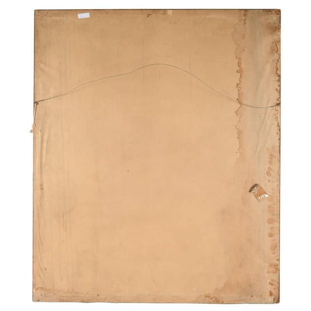 Late 20th Century Framed Signed "Forgotten Performance" Oil on Board For Sale - Image 5 of 14