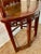 Red Chinese Qing Dynasty Corner Chair For Sale - Image 8 of 10