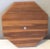 Mid-Century Marquetry/Inlaid Wood Octagonal Tray For Sale - Image 4 of 4