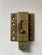 Art Deco Antique 1900s Heavy Brass Door Lock For Sale - Image 3 of 4