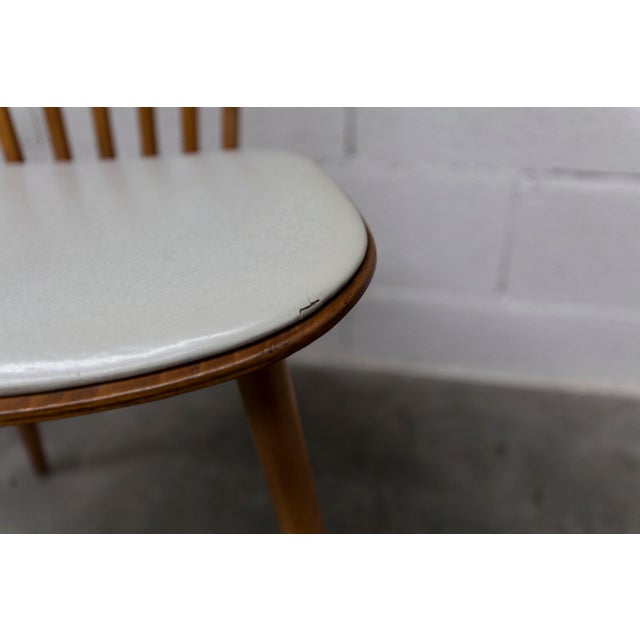 Menuet Chairs with White Vinyl Seats from Baumann, 1960s, Set of 2 For Sale - Image 3 of 18