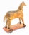 Late 20th Century Folk Art Painted Wood Horse Toys- Set of 2 For Sale In New York - Image 6 of 8
