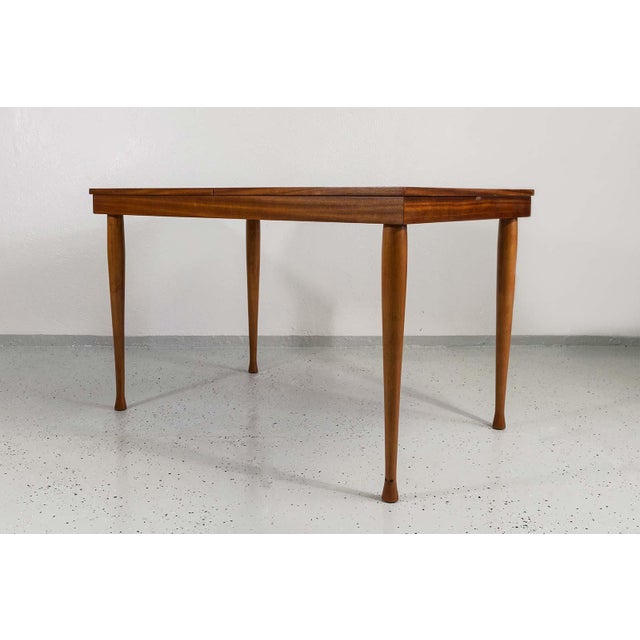 Vintage Extendable Dining Table by M. Grabiński, Poland, 1960s For Sale - Image 9 of 15