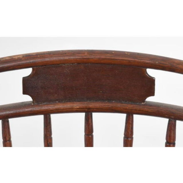 Antique Birdcage Windsor Chairs, a Near Pair For Sale - Image 6 of 12