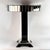 Black Art Deco Round Mirrored Bar Table in Black Painted Wood, 1930s For Sale - Image 8 of 18