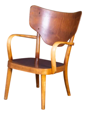 Model 2280 Armchair by Magnus Læssøe Stephensen for Fritz Hansen, 1950s