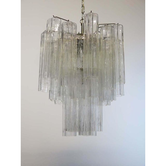 Tronchi Chandeliers in the style of Toni Zuccheri for Venini, Set of 2 For Sale - Image 3 of 8