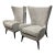 Caracole Whats New Pussycat Wingback Chairs, Pair For Sale