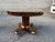 Antique Hand Carved Tiger Oak Pedestal Base Dining Table. For Sale - Image 4 of 17