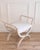 Wood 18th Century Gustavian stool with handles, scraped to original paint For Sale - Image 7 of 9