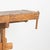 Early 20th Century Rustic Narrow Carpenter's Workbench Console Table For Sale - Image 9 of 15