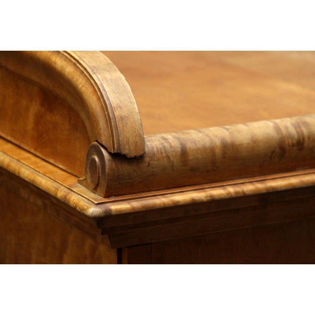 Antique Biedermeier Maple Pass Through Sideboard For Sale - Image 6 of 13