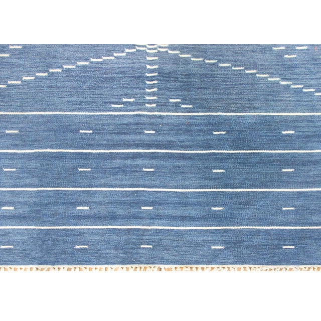 Vintage Indian Kilim Rug For Sale - Image 15 of 15
