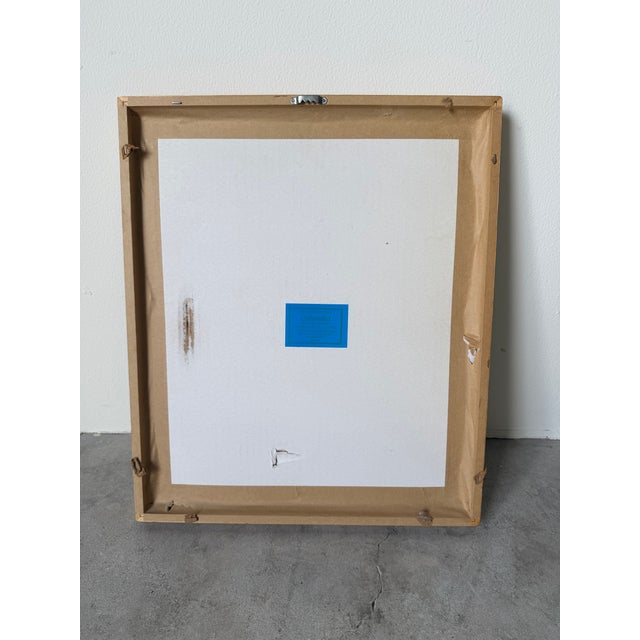 2005 E. Parra Impressionist Pastel on Paper Painting Framed Under Glass For Sale - Image 12 of 12