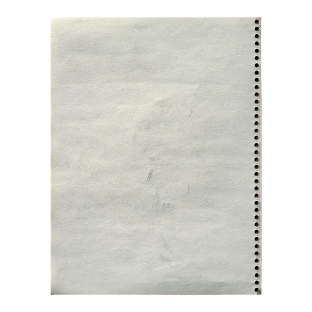 Figurative David Adickes Modern Santa Fe, New Mexico Inspired Black & White Abstract Figurative Drawing, Mid 20th Century For Sale - Image 3 of 11