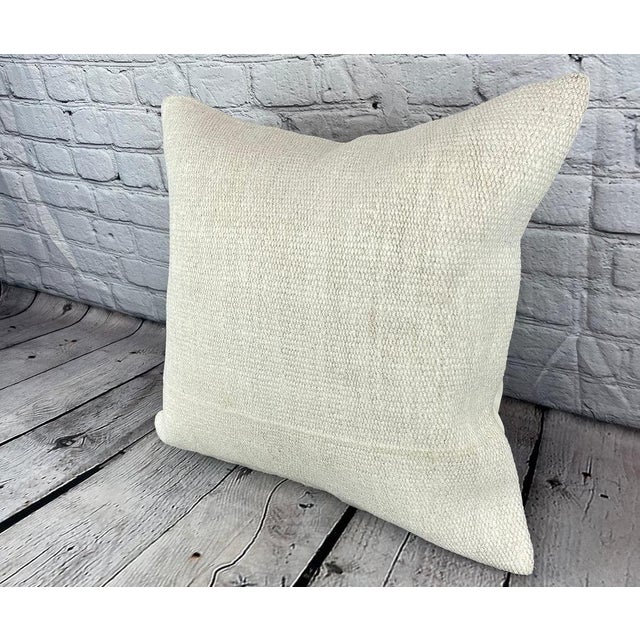 Vintage Pillow Case Turkish Hemp Pillow Decorative Hemp Pillow Dry cleaning only. PILLOW INSERT IS NOT INCLUDED