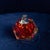 Glass Faceted Murano Sommerso Glass Table Lighter by Alessandro Mandruzzato, 1970 For Sale - Image 7 of 18