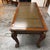 Chippendale Revival Leather Top Writing Desk, Vintage For Sale - Image 4 of 12