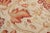 2010s Rug & Kilim’s Tudor Style Rug in Beige, Red & White Floral Pattern For Sale - Image 5 of 6