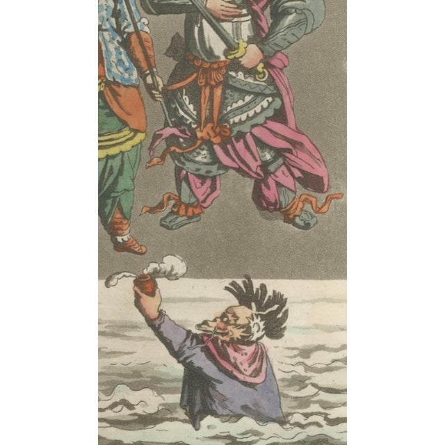Ferrario, Chinese Gods Confucius, Lanzu and Fe Costumes, 1815, Print For Sale - Image 9 of 10