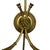 After Andre Abrus French Neoclassical Brass Sconces- A Pair For Sale In Chicago - Image 6 of 6