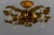 Italian Hollywood Regency Gilt Metal and Glass Flower Ceiling Light, 1970s For Sale - Image 12 of 18