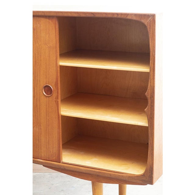 Teak Veneer Sideboard, 1960s For Sale - Image 4 of 15