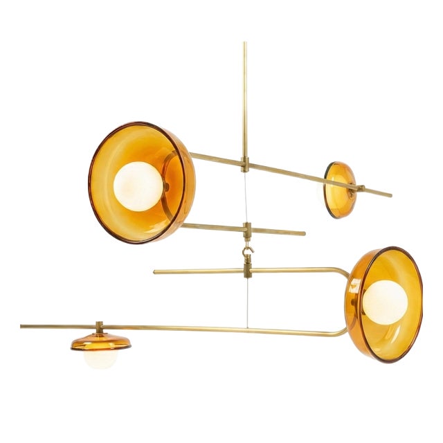 Glass Pendant 032 by Naama Hofman For Sale