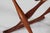 Vintage Danish Stool in Teak and Leather by Poul Hundevad, 1960s For Sale - Image 6 of 10
