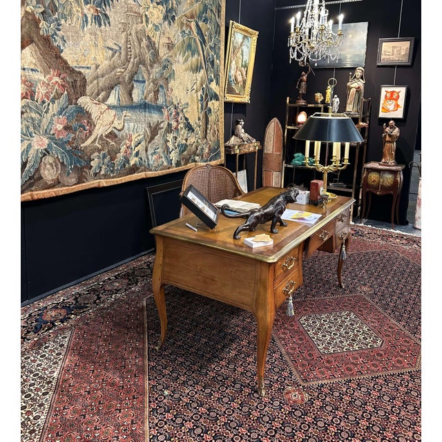 18th C. French Hand Woven Aubusson Tapestry With Birds, Ruins, and Floral Border For Sale - Image 15 of 15