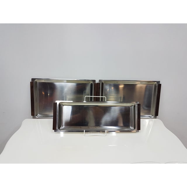 Trays, Denmark, 1960s, Set of 3 For Sale - Image 18 of 18
