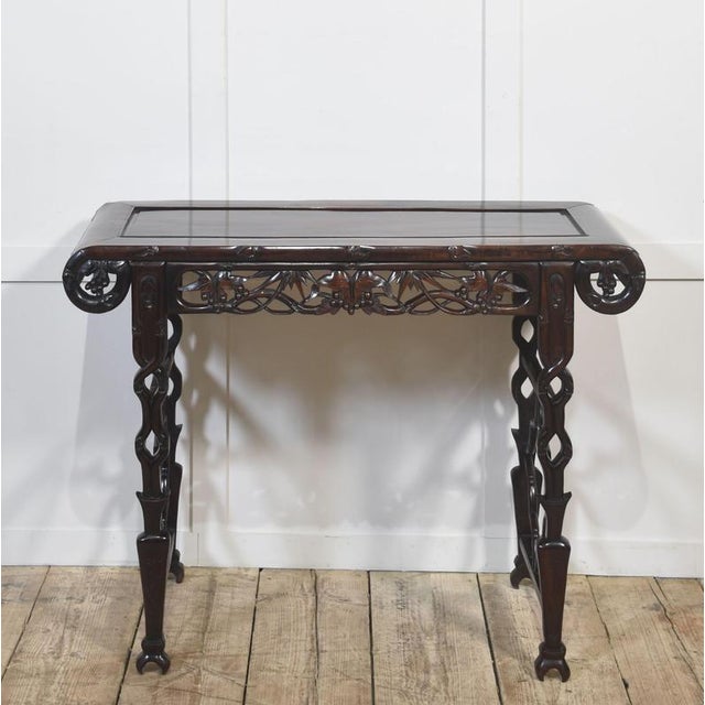 Chinese Altar Table in Bamboo For Sale - Image 5 of 13