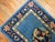 Sky Blue Traditional Chinese Peking Scatter Rug For Sale - Image 4 of 6
