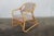 Late 20th Century Boho Chic Upholstered Bamboo Armchairs For Sale - Image 5 of 11