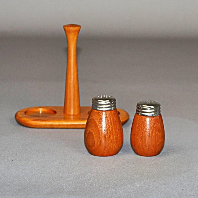 1960s Teak Spice Set from Karl Holmberg Ab, 1960s, Set of 3 For Sale - Image 5 of 13