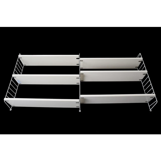 Mid-Century Modern Vintage String Shelf by Kajsa & Nisse Strinning, 1960s For Sale - Image 3 of 12