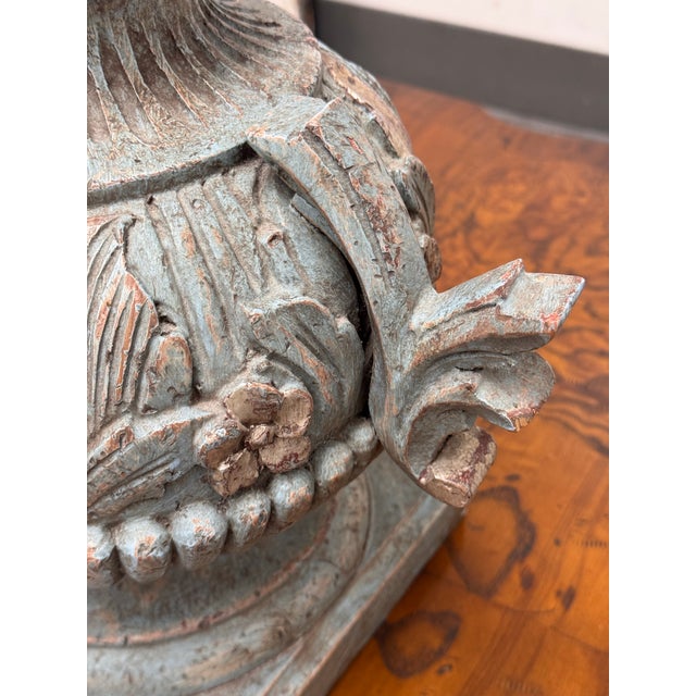 Neoclassical Style Decorative Faux Urns, Pair For Sale - Image 11 of 12