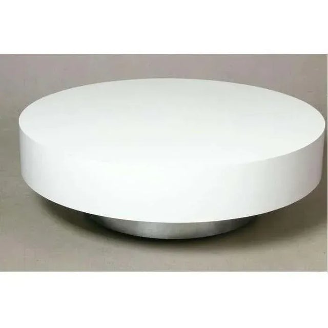 Mid-Century Modern 1960s Lacquer & Chrome Cocktail Table by Milo Baughman for Thayer Coggin For Sale - Image 3 of 8