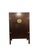 This 19th century antique cabinet features a classic, gently tapered design with a rich reddish-brown finish that...