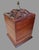 Wood 2001 Bombay Company Rotating Tiered Mahogany Jewelry Chest With Carved Top For Sale - Image 7 of 7