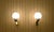Swedish Model V397 Sconces in Brass and Opaque Glass by Hans-Agne Jakobsson for Hans-Agne Jakobsson AB, 1970s, Set of 2 For Sale - Image 3 of 11